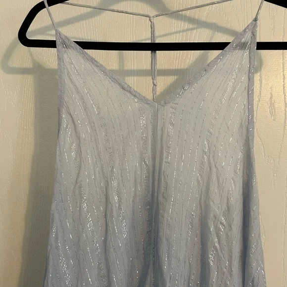 Santa Naturals | Gradient Blue ombré Maxi Dress | Size S/M - Picture 3 of 8